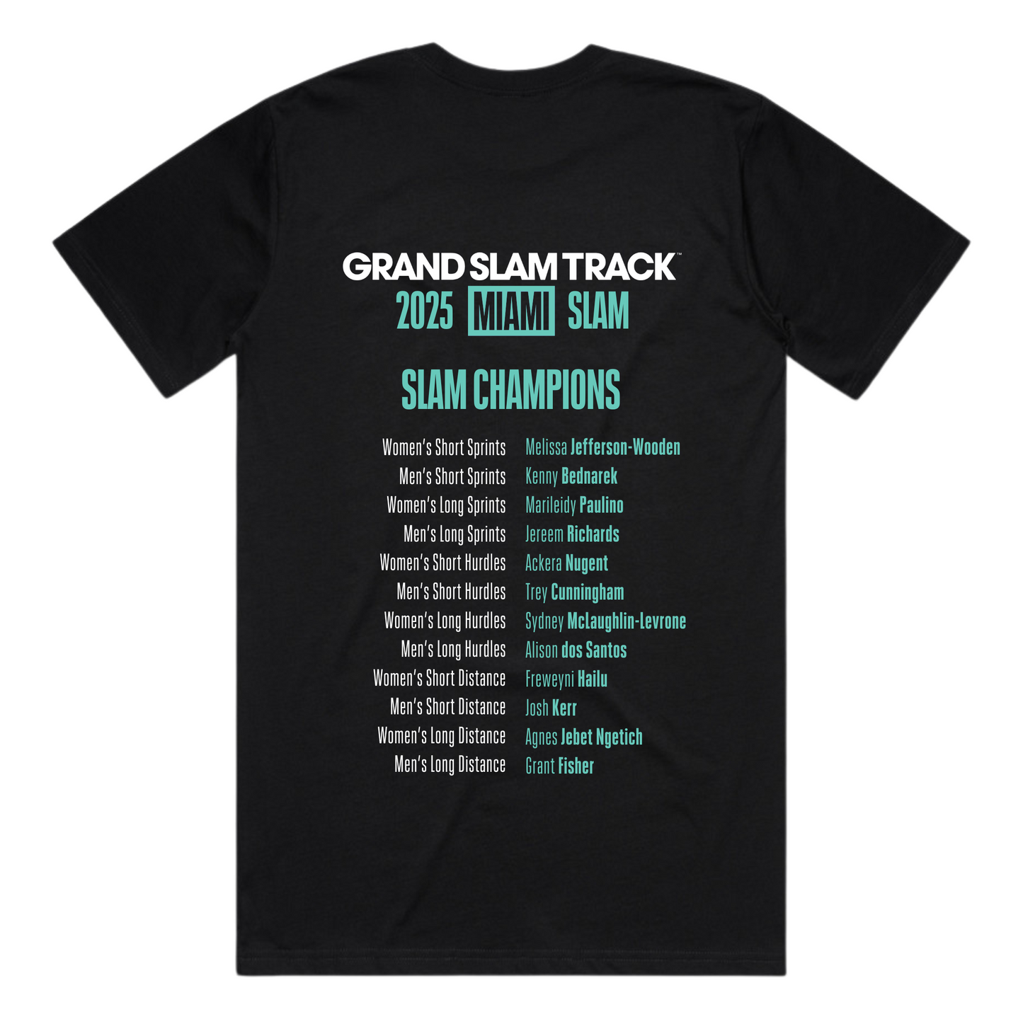 Miami Slam Champions Tee – Pre Order – Limited Edition