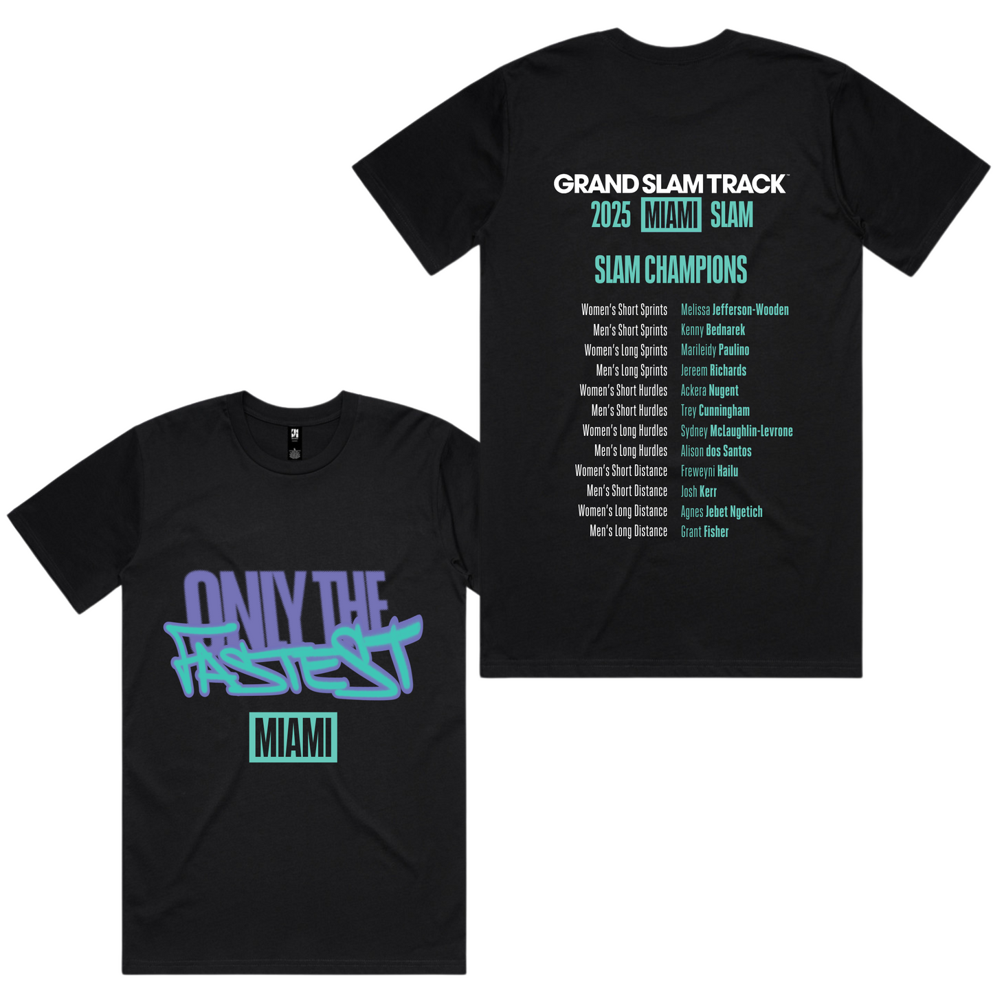 Miami Slam Champions Tee – Pre Order – Limited Edition