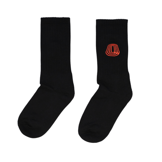 Grand Slam Track Socks Unisex Black (2)