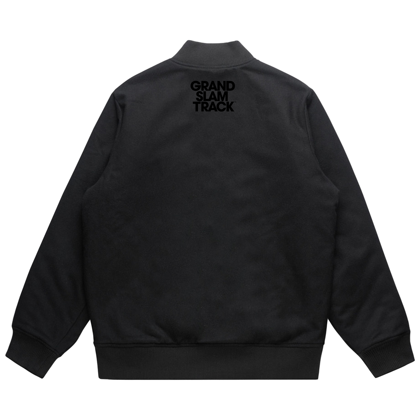 Grand Slam Track Men’s Felt Bomber Jacket