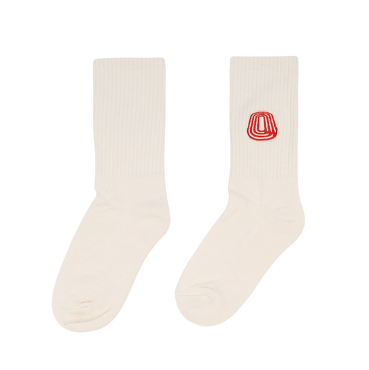 Grand Slam Track Socks Unisex (2), Relax Ecru