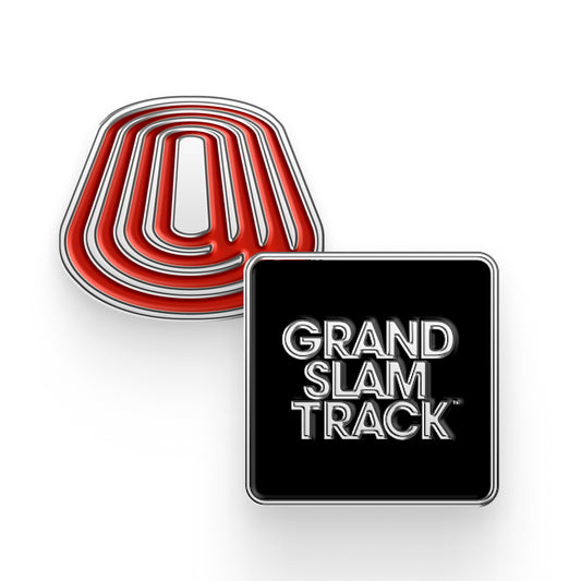 Set of Track Soft Enamel Pins (2)